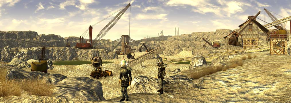 Fallout New Vegas Panorama Quarry